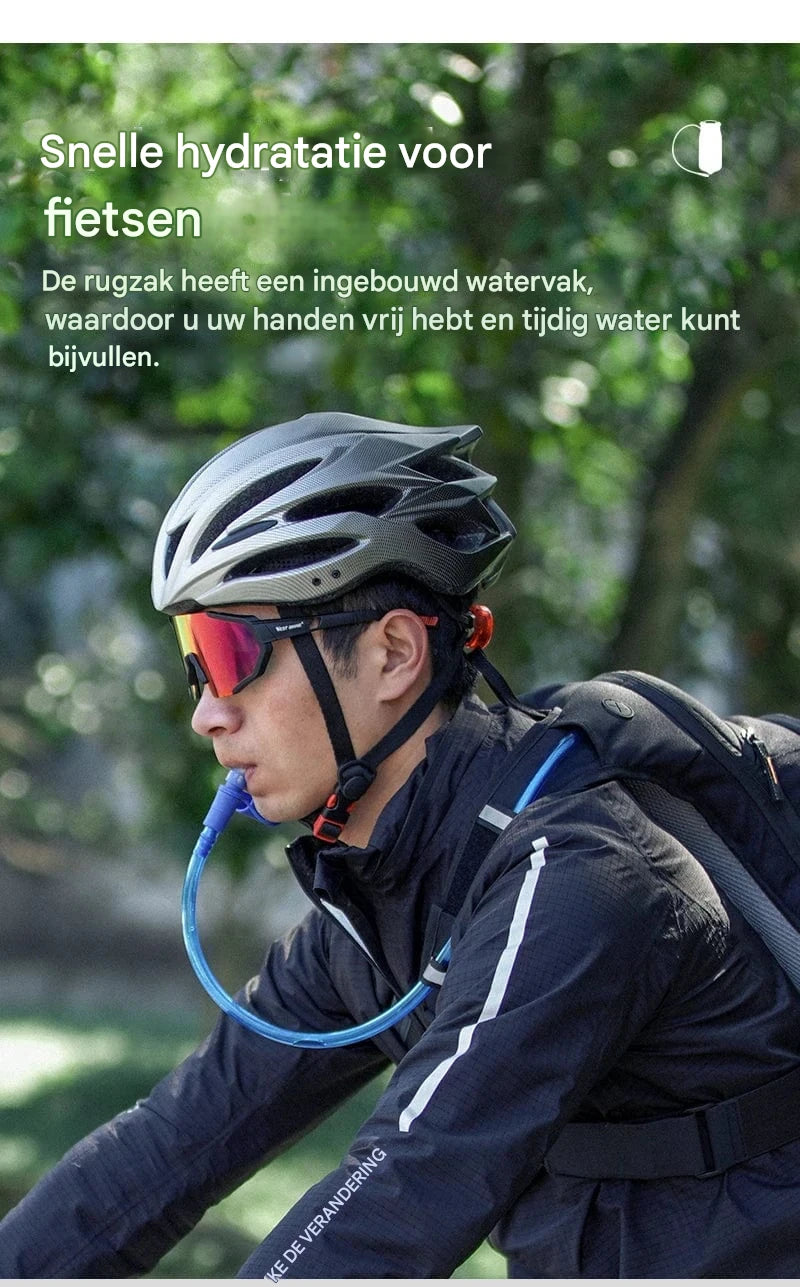 🚴 Anti-Shake Cycling Backpack